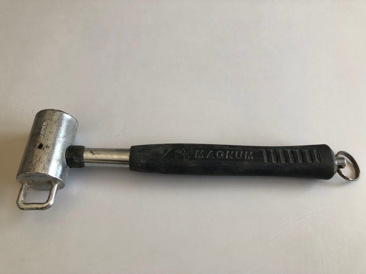 カクイ 足場ハンマー セーフティーリング付き 中古 KAKUI 鳶 カクイ 足場ハンマー セーフティーリング付き 中古 KAKUI 鳶