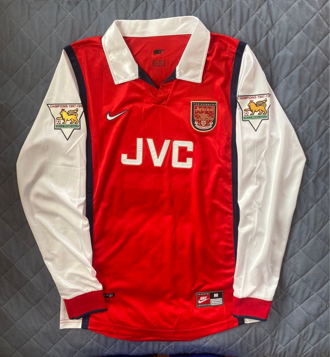 Arsenal 98/99 Home kit アーセナル ユニフォーム 美品 タグ付き Arsenal 98/99 Home kit アーセナル ユニフォーム 美品 タグ付き