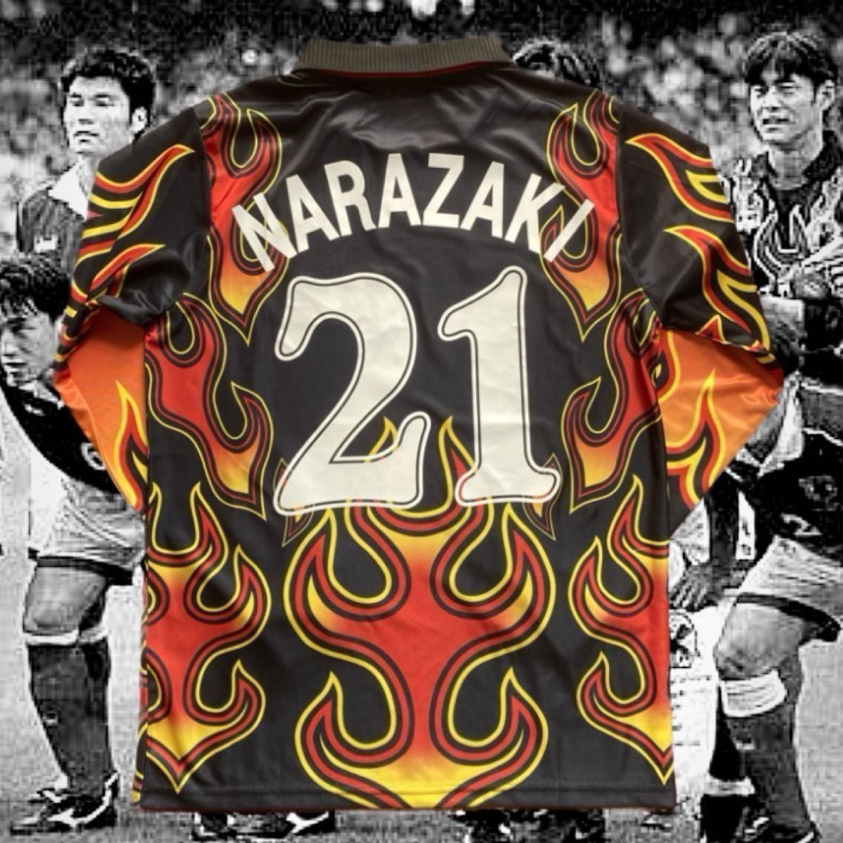 JAPAN 1998 Goalkeeper kit 日本代表 ゴールキーパー 炎 JAPAN 1998 Goalkeeper kit 日本代表 ゴールキーパー 炎