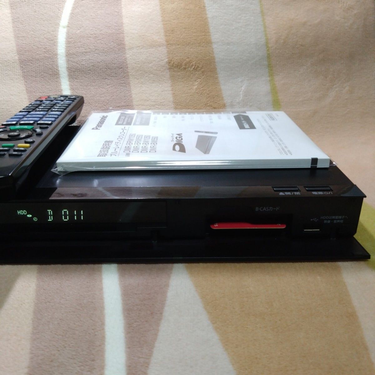 Panasonic ブルーレイ DIGA【DMR-BRW1050】2019年製 ブラック Panasonic ブルーレイ DIGA【DMR-BRW1050】2019年製 ブラック