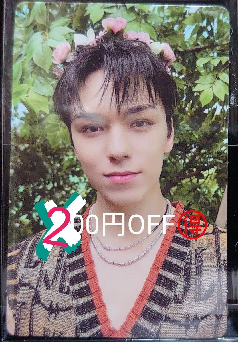 セブチ バーノンさん 花冠トレカ SEVENTEEN SEVENTEENTH HEAVEN セブチ バーノンさん 花冠トレカ SEVENTEEN SEVENTEENTH HEAVEN