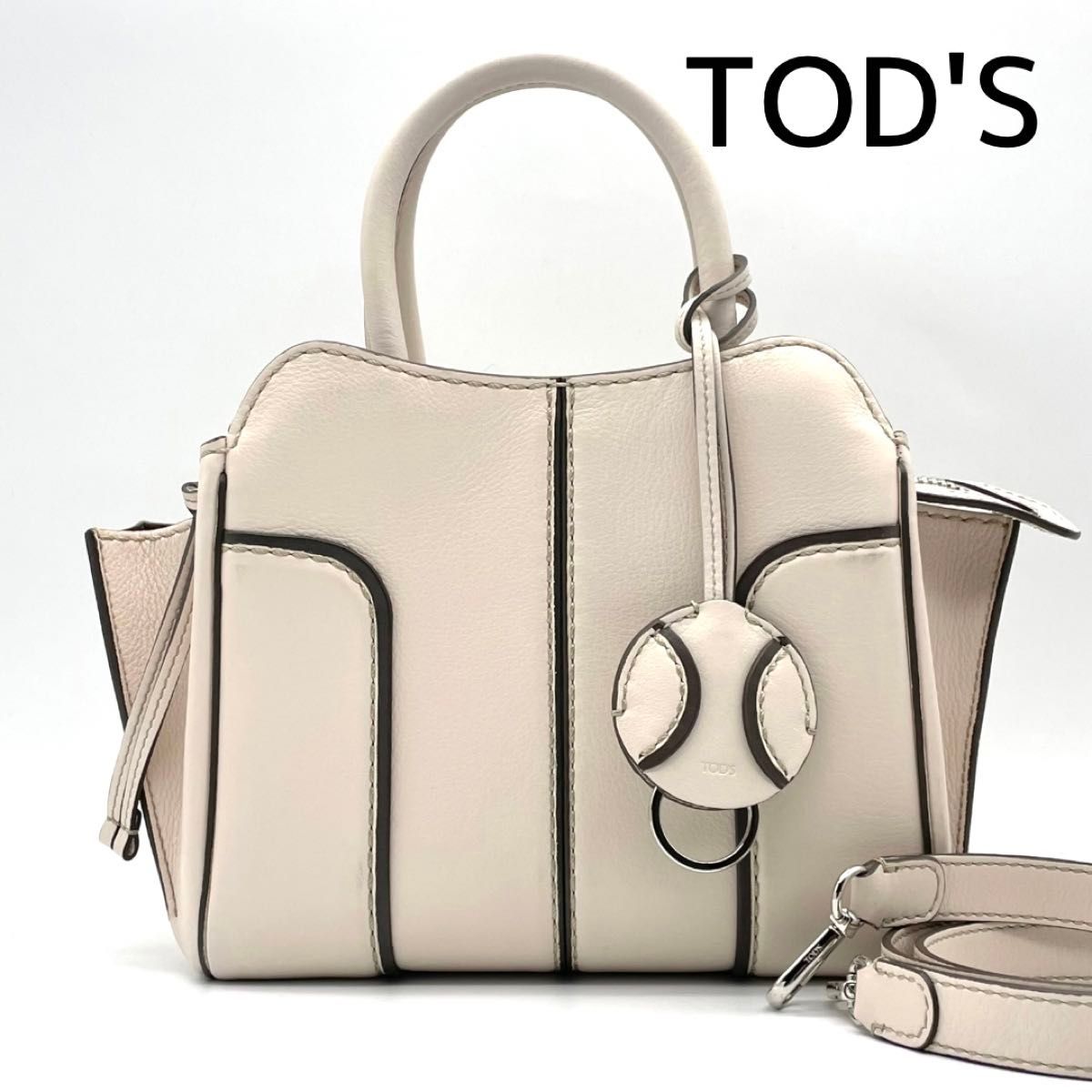 超極美品】TOD'S トッズ セラ ミニ ショルダーバッグ 超極美品】TOD'S トッズ セラ ミニ ショルダーバッグ
