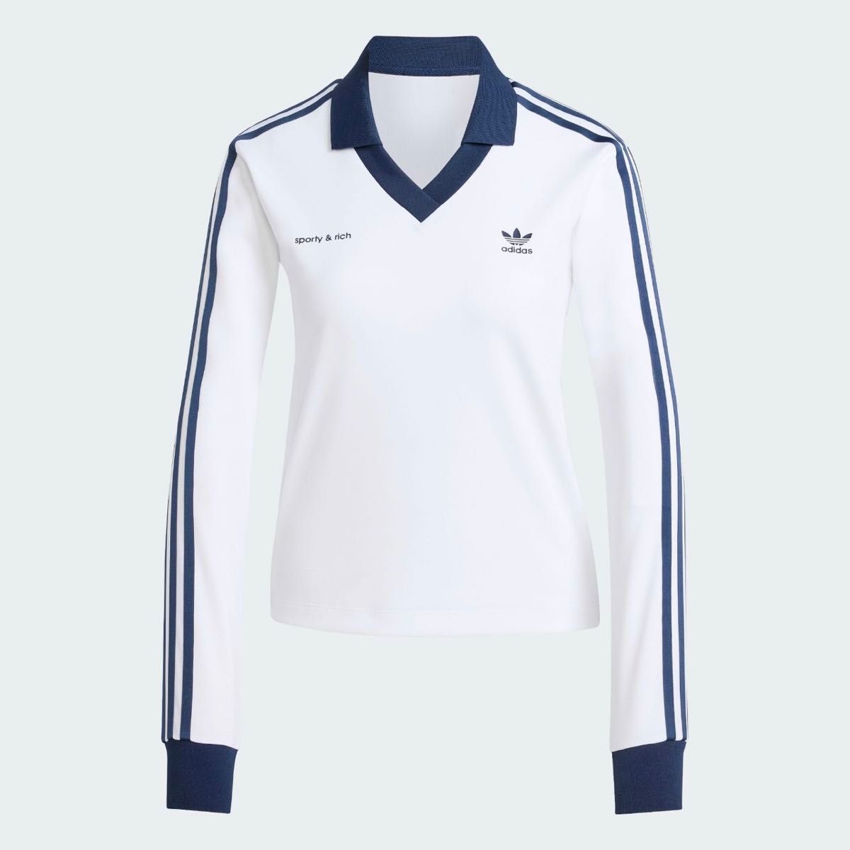 Adidas SPORTY&RICH 長袖サッカー ジャージー 新品未使用 L Adidas SPORTY&RICH 長袖サッカー ジャージー 新品未使用 L