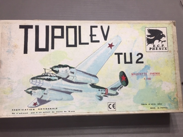 【超目玉枠】 上級者向き　ツポレフ　Tu-2 1/48 &EUR ECPフェニックス　レジンキット ドイツ