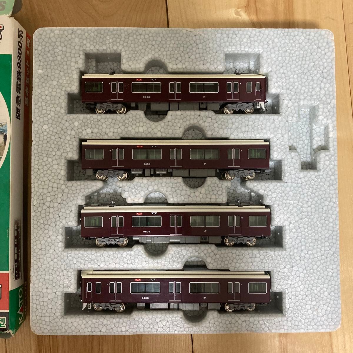 Nゲージ】中古鉄道模型 1/150 阪急電鉄9300系 4両基本セット [10 Nゲージ】中古鉄道模型 1/150 阪急電鉄9300系 4両基本セット [10