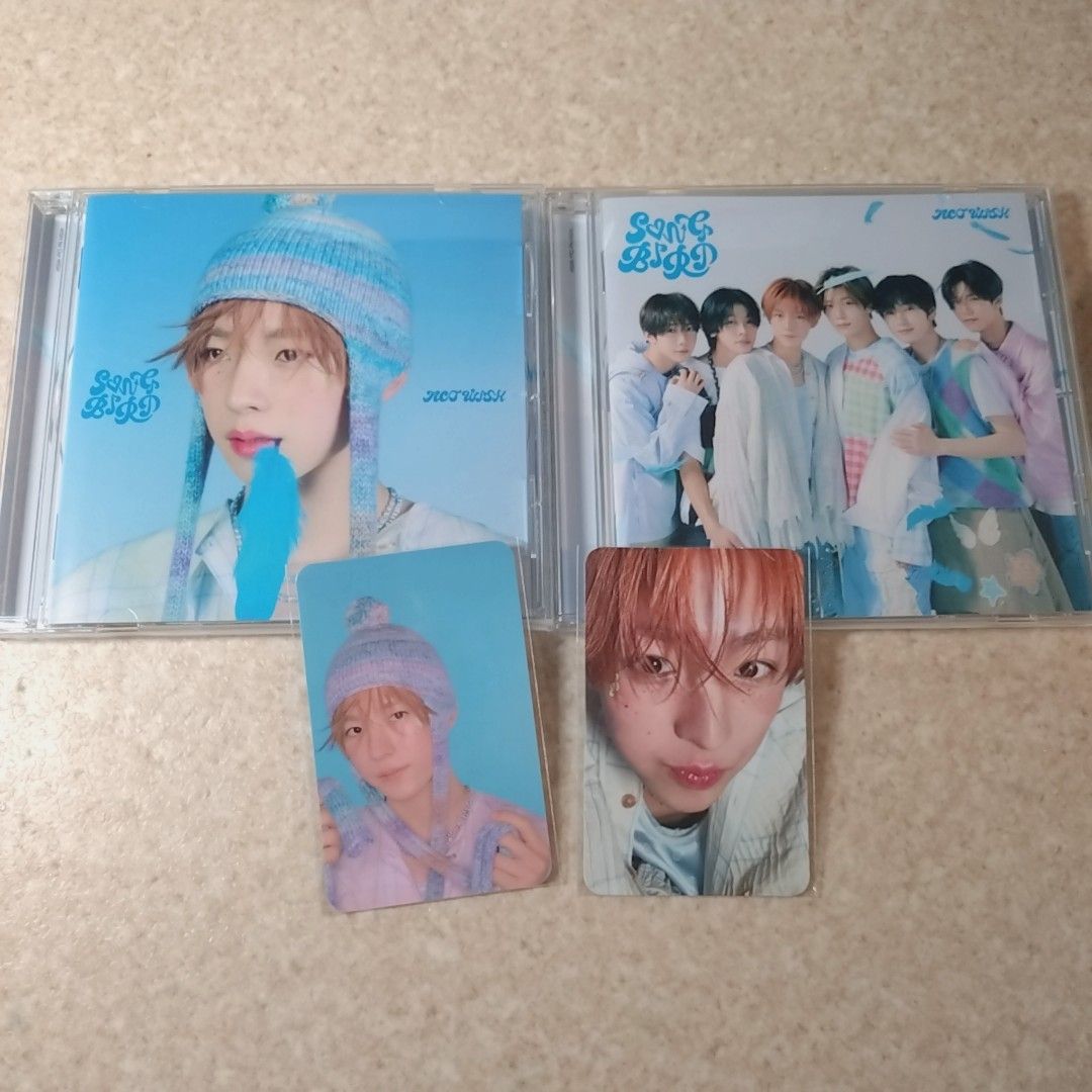 NCTWISH Songbird CD シングル ユウシ トレカ セット タワレコ NCTWISH Songbird CD シングル ユウシ トレカ セット タワレコ