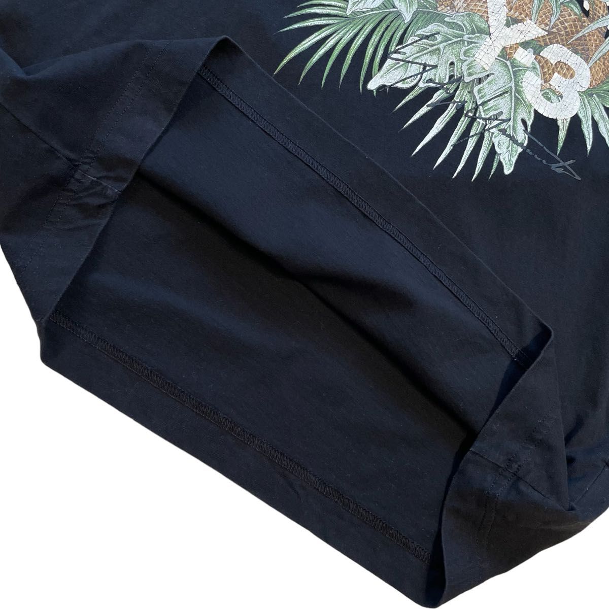 Y-3 Y3 ワイスリー Tシャツ M 黒 コブラ 蛇 スネーク ヨウジ Y-3 Y3 ワイスリー Tシャツ M 黒 コブラ 蛇 スネーク ヨウジ