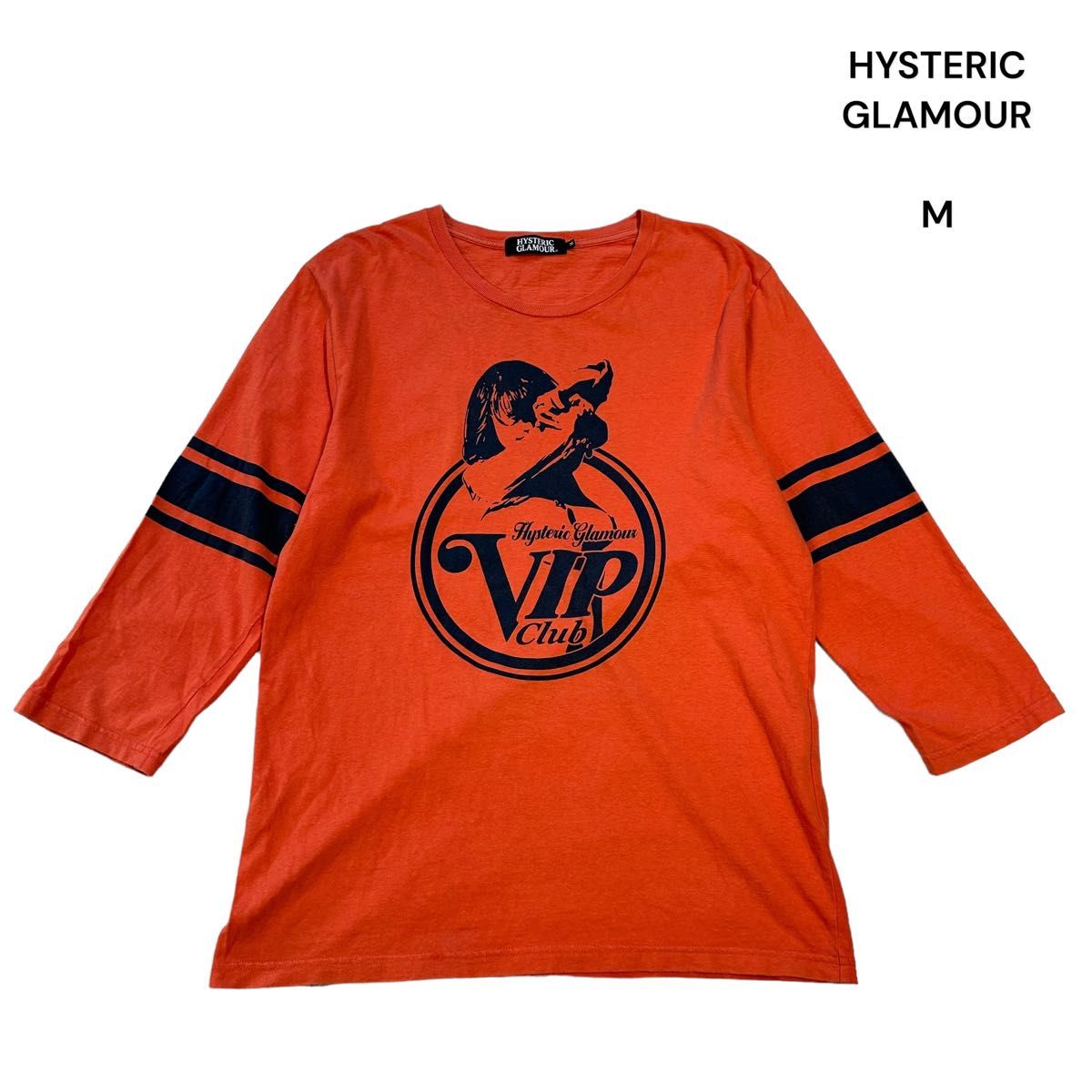 HYSTERIC GLAMOUR ヒステリックグラマー フットボールTシャツ 七 HYSTERIC GLAMOUR ヒステリックグラマー フットボールTシャツ 七
