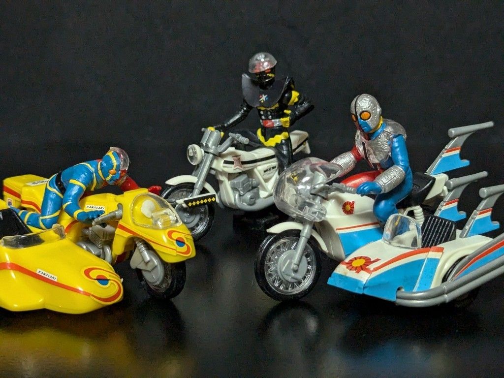 ザ・キカイダーマシン3種セット キカイダーサイドマシーン ザ・キカイダーマシン3種セット キカイダーサイドマシーン