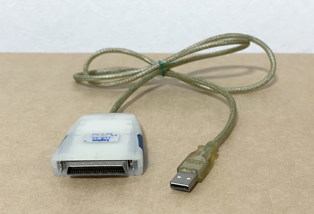 Logitec USB-SCSI変換ケーブル LUB-SC|Yahoo!フリマ(旧PayPay Logitec USB-SCSI変換ケーブル LUB-SC|Yahoo!フリマ(旧PayPay
