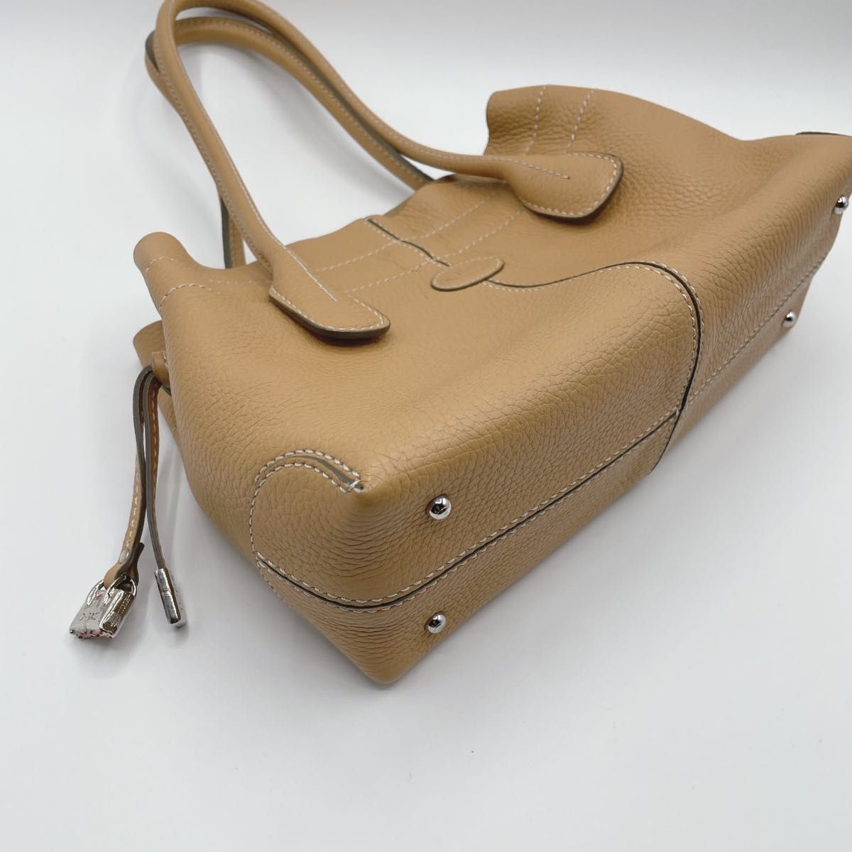 TOD'S トートバッグ シボ革 キャメル Dバッグ ステッチ|Yahoo TOD'S トートバッグ シボ革 キャメル Dバッグ ステッチ|Yahoo