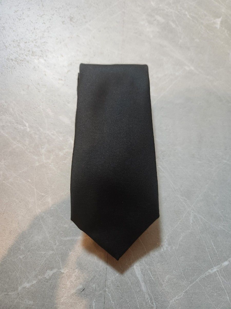 無印良品 muji ネクタイ 黒無地 スーツ 冠婚葬祭 ソリッド 無印良品 muji ネクタイ 黒無地 スーツ 冠婚葬祭 ソリッド