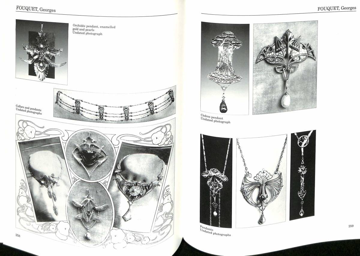 ( free shipping ). ornament * britain foreign book 2 pcs. set [THE PARIS SALONS, 1895-1914: JEWELLERY<Ⅰ>*<Ⅱ> ]