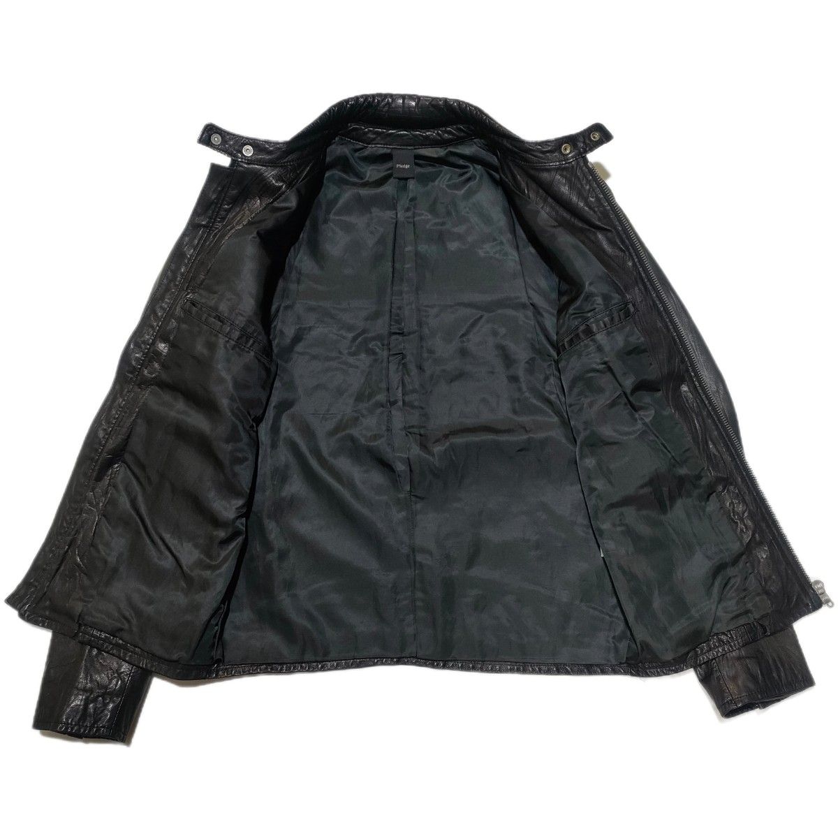 Pledge/プレッジ/レザージャケット/Size 50/匿名配送/送料無料 Pledge/プレッジ/レザージャケット/Size 50/匿名配送/送料無料