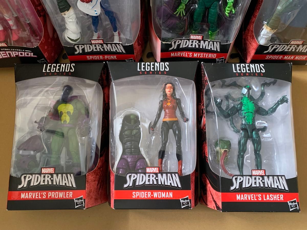 新品未開封 マーベルレジェンドBAFリザードシリーズセット 新品未開封 マーベルレジェンドBAFリザードシリーズセット