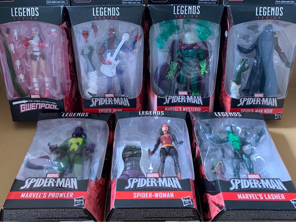 新品未開封 マーベルレジェンドBAFリザードシリーズセット 新品未開封 マーベルレジェンドBAFリザードシリーズセット