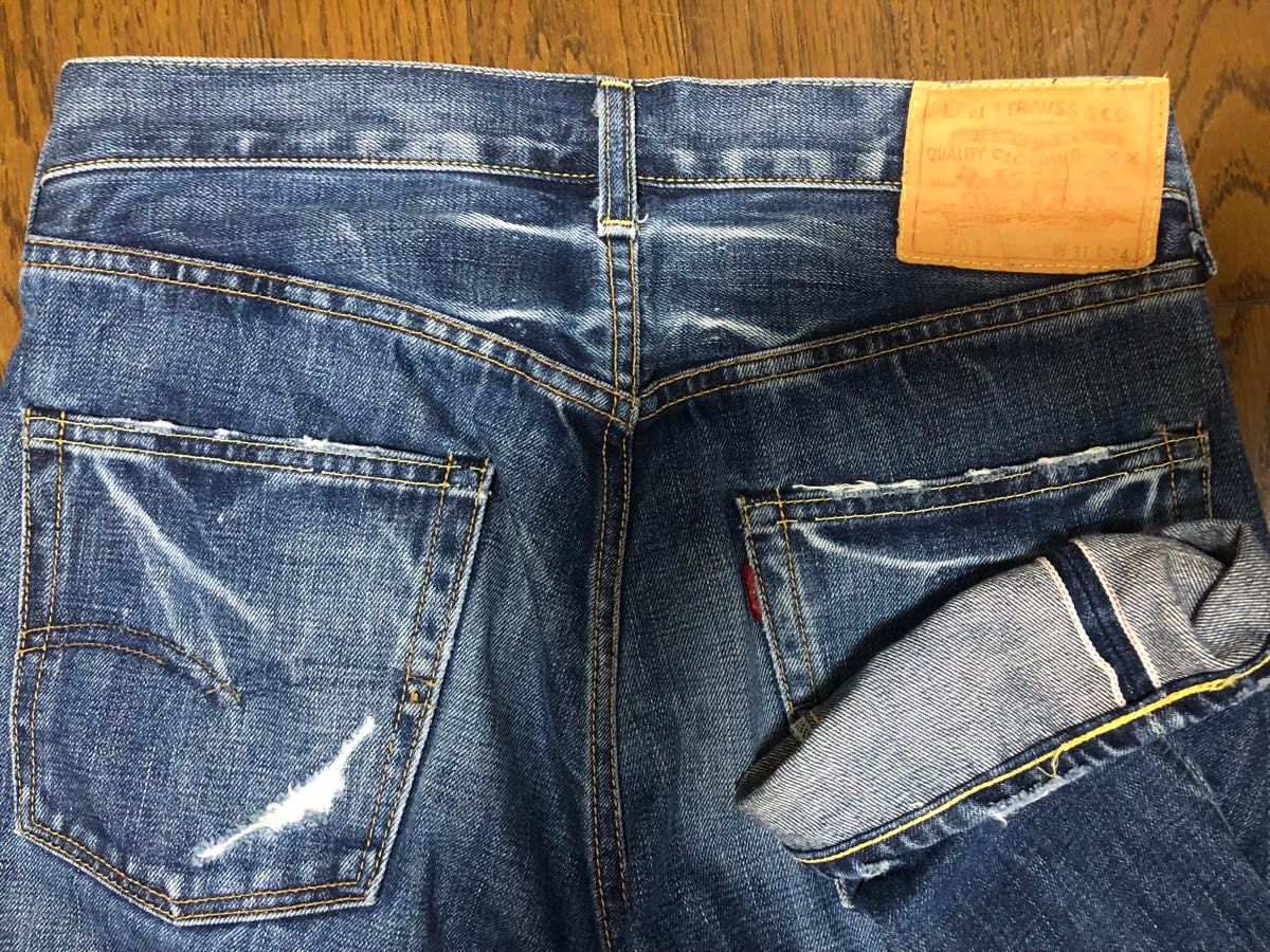 リーバイス 501XX ダブルネーム 66501復刻日本製 ヴィンテージ リーバイス 501XX ダブルネーム 66501復刻日本製 ヴィンテージ
