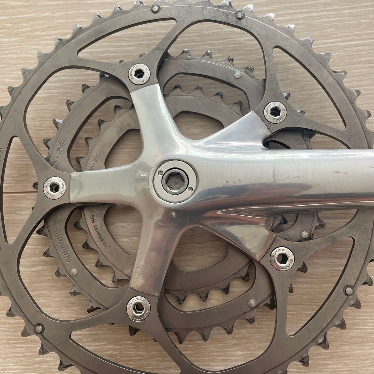 SHIMANO シマノ FC-7703 DURA-ACE53/39/30T フロントトリプル SHIMANO シマノ FC-7703 DURA-ACE53/39/30T フロントトリプル