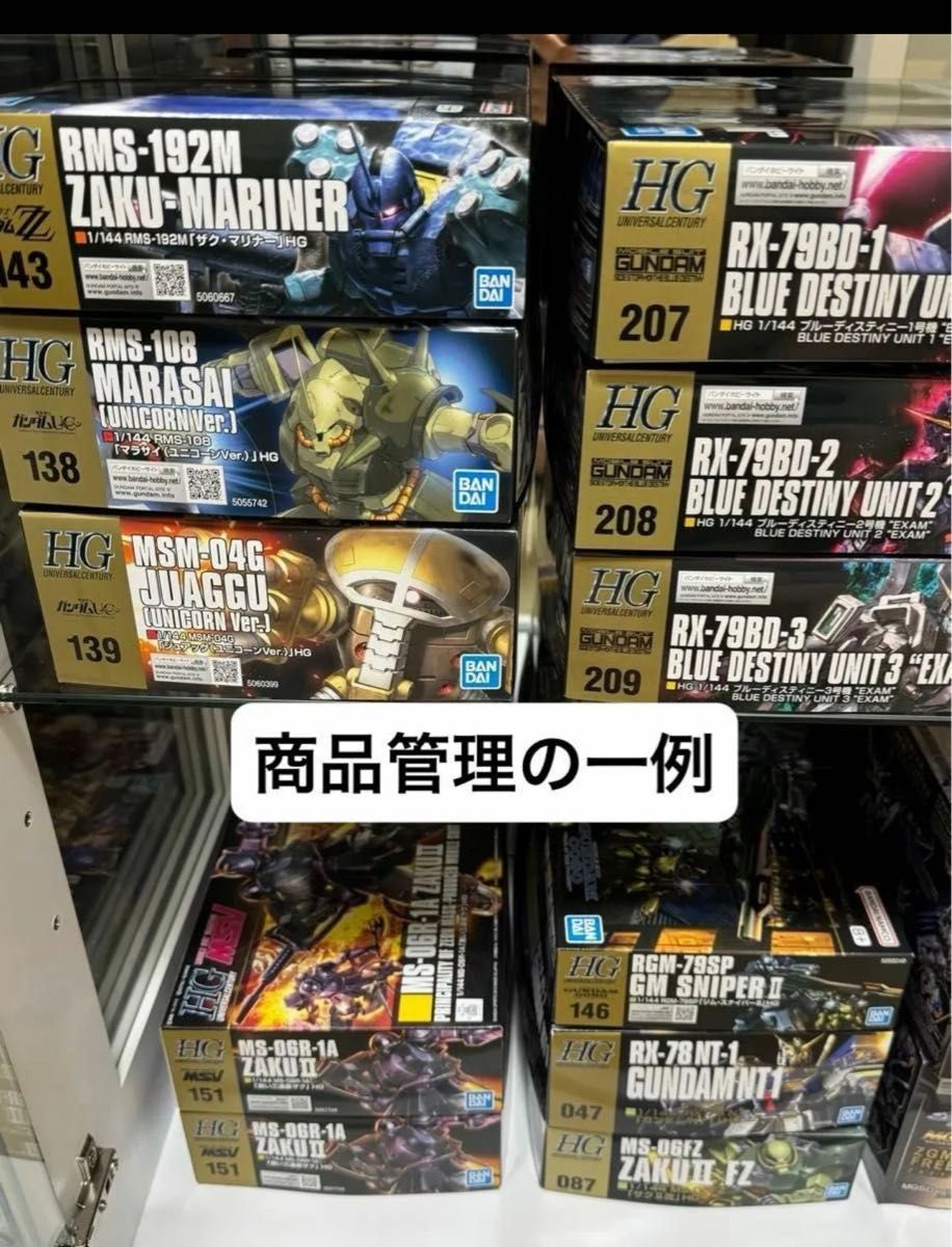 シャア専用ザクII とザクⅠの2点セット(1/144スケール HGUC シャア専用ザクII とザクⅠの2点セット(1/144スケール HGUC