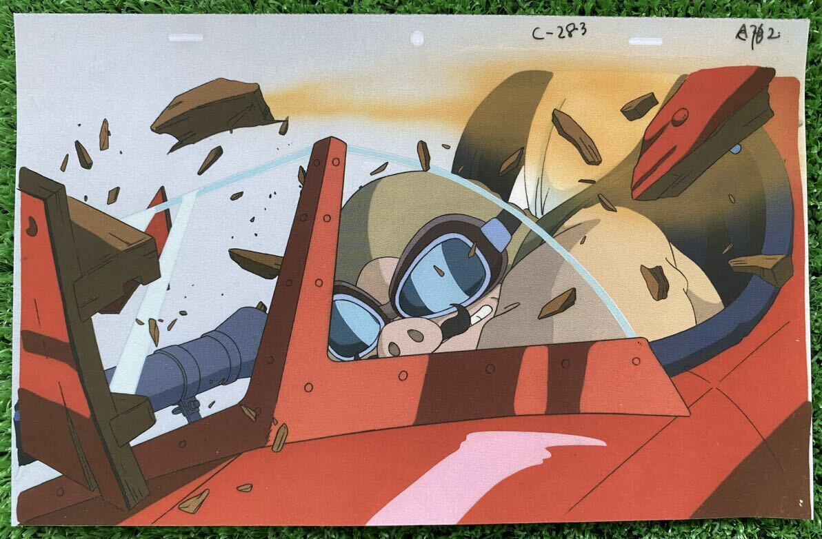 激レア】紅の豚 セル画 切抜きL 2枚セット 宮崎駿 検)原画 激レア】紅の豚 セル画 切抜きL 2枚セット 宮崎駿 検)原画