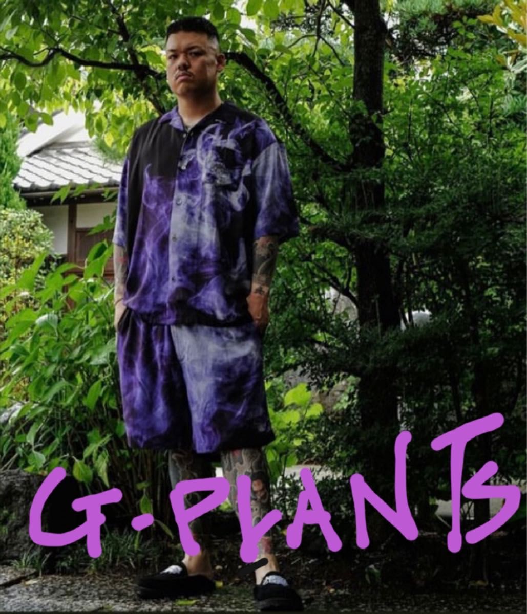舐達麻 SMOKE PATTERN S/S HAWAIIAN SHIRT XL アフロディーテ 舐達麻 SMOKE PATTERN S/S HAWAIIAN SHIRT XL アフロディーテ