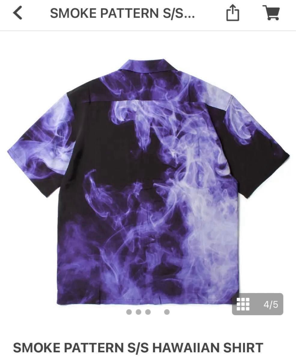 舐達麻 SMOKE PATTERN S/S HAWAIIAN SHIRT XL アフロディーテ 舐達麻 SMOKE PATTERN S/S HAWAIIAN SHIRT XL アフロディーテ