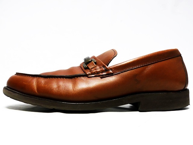  prompt decision *BURBERRY LONDON*25cm leather bit Loafer Burberry London men's tea dress original leather business shoes real leather slip-on shoes leather shoes 