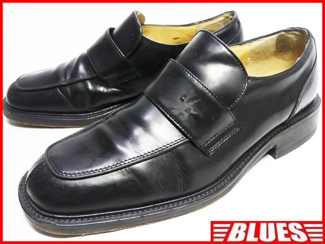  быстрое решение * Италия производства HAWKINS*26cm кожа Loafer Hawkins мужской 42 черный натуральная кожа туфли без застежки натуральная кожа платье кожа обувь бизнес каблук 