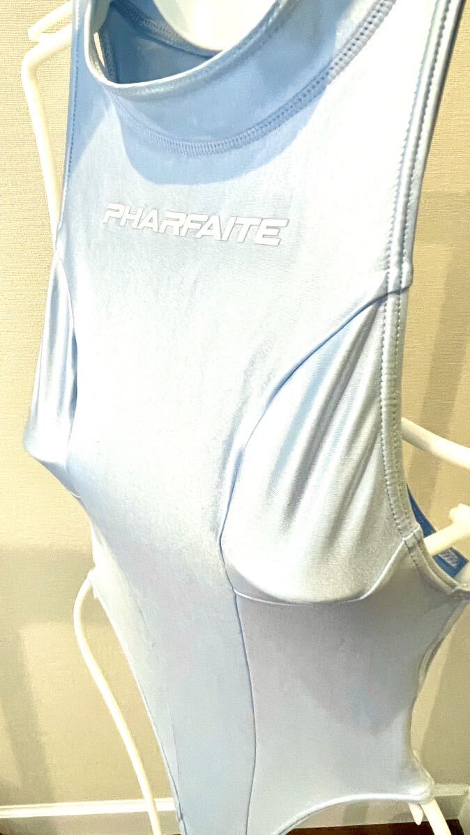 パルフェット pharfaite PF645 競泳水着 Sサイズ サックス 新 パルフェット pharfaite PF645 競泳水着 Sサイズ サックス 新