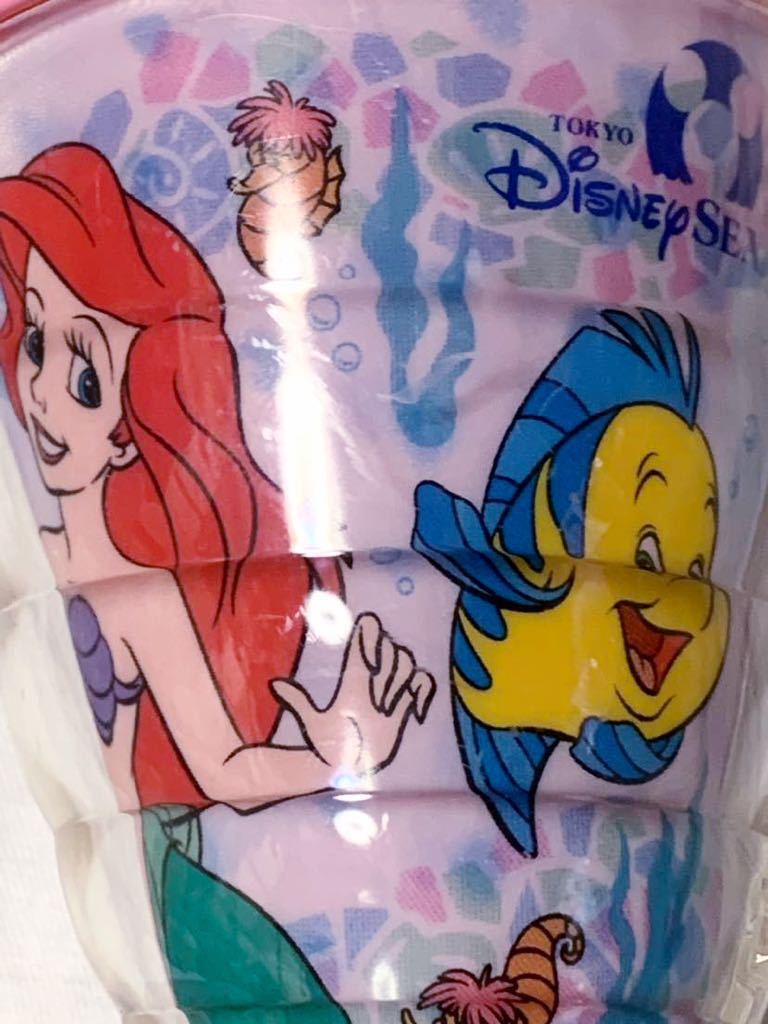 TDS Tokyo Disney si-* Little Mermaid Hsu алый a cup * русалка lagoon Ariel franc da-se автобус коричневый n