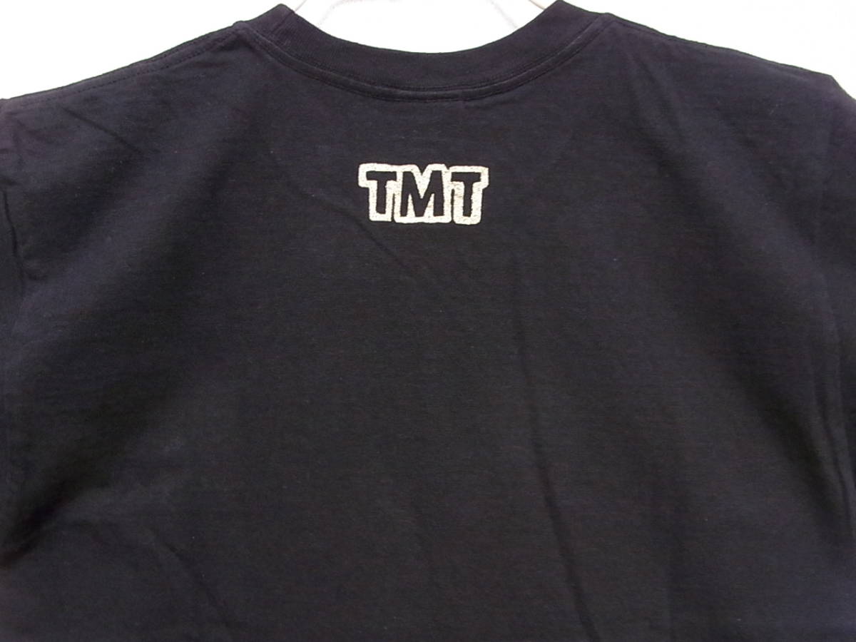 未使用タグ付き★TMTデザインTシャツ黒★サイズM★_画像4