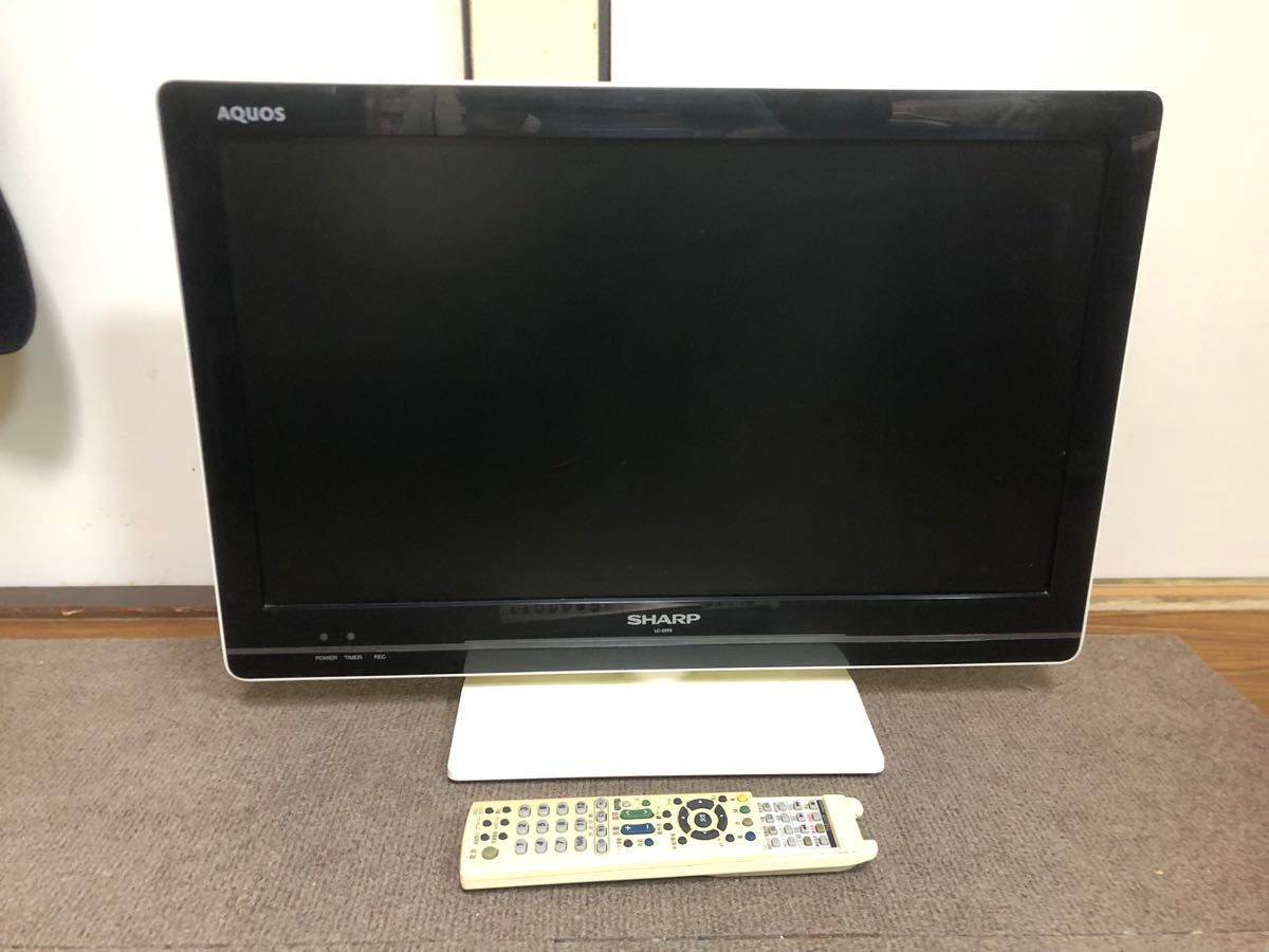 動作品】シャープ SHARP AQUOS 22インチ 液晶テレビ LC-22K5 動作品】シャープ SHARP AQUOS 22インチ 液晶テレビ LC-22K5