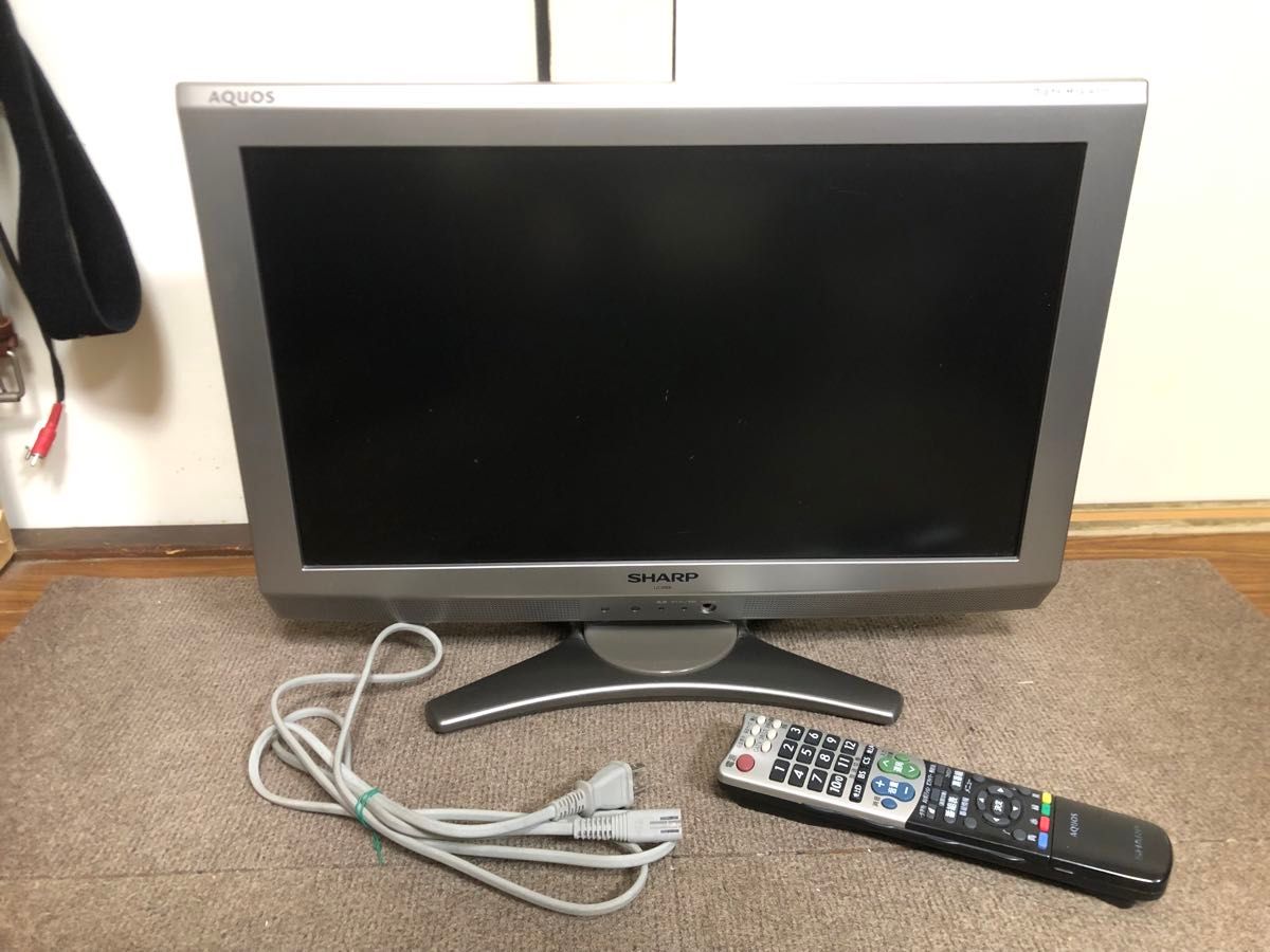動作品】SHARP シャープ AQUOS 20型 液晶テレビ LC-20E6 純正 動作品】SHARP シャープ AQUOS 20型 液晶テレビ LC-20E6 純正