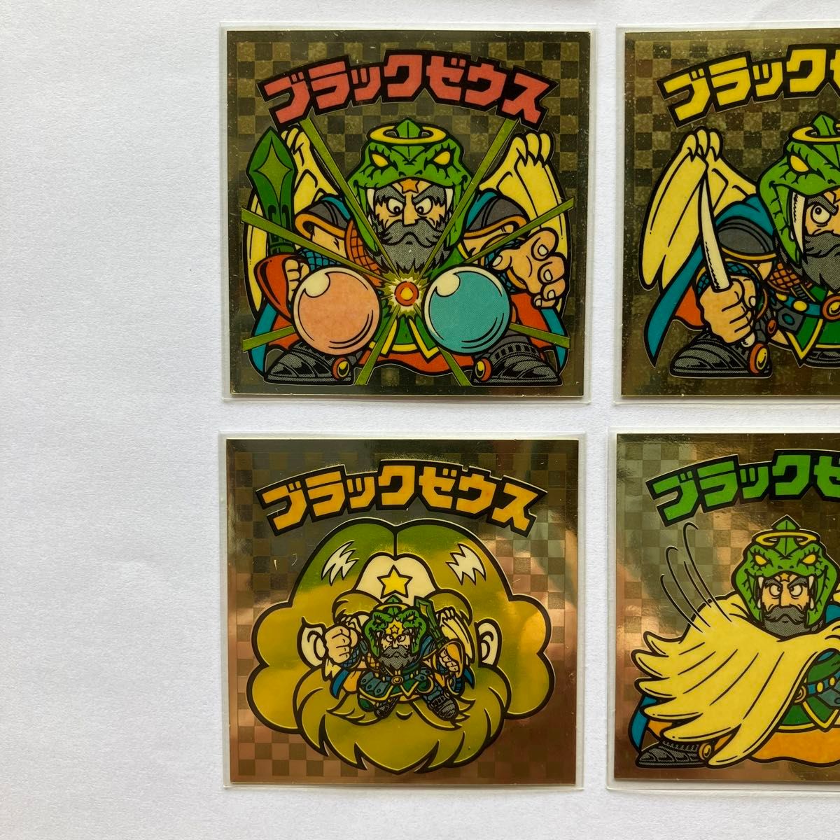 旧ビックリマンシール アイス版 始祖ジュラ ブラックゼウス 12 旧ビックリマンシール アイス版 始祖ジュラ ブラックゼウス 12
