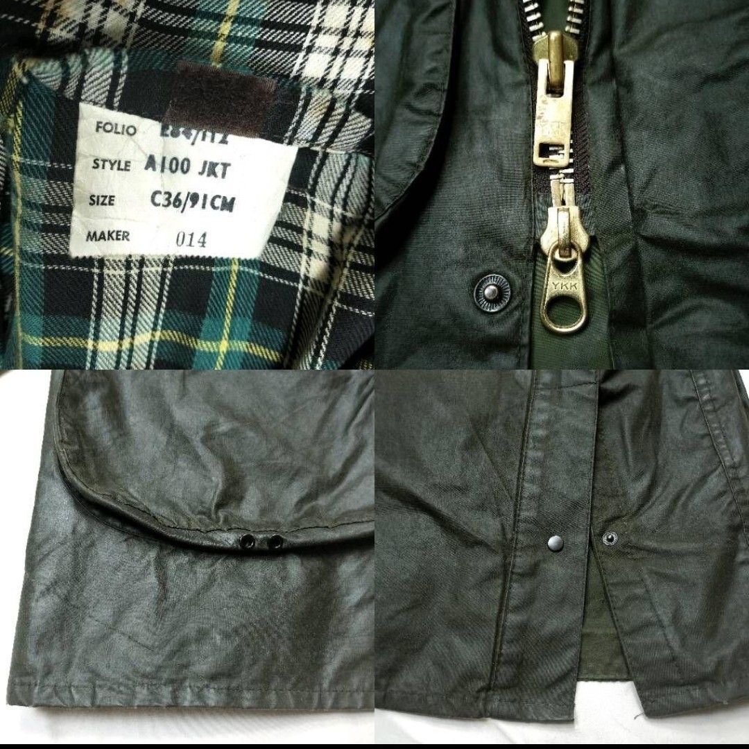 80s Barbour bedale バブアー ビデイル 4ポケット c36 2クラウン 80s Barbour bedale バブアー ビデイル 4ポケット c36 2クラウン