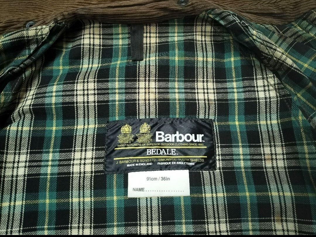 80s Barbour bedale バブアー ビデイル 4ポケット c36 2クラウン 80s Barbour bedale バブアー ビデイル 4ポケット c36 2クラウン