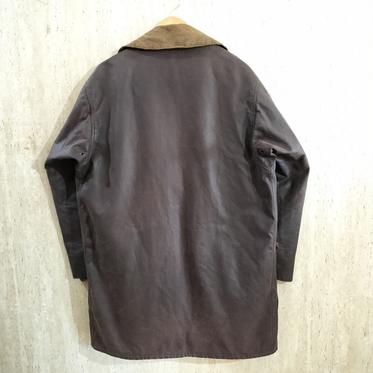 80s BARBOUR northumbria c40ラスティックブラウン 2ワラント 80s BARBOUR northumbria c40ラスティックブラウン 2ワラント