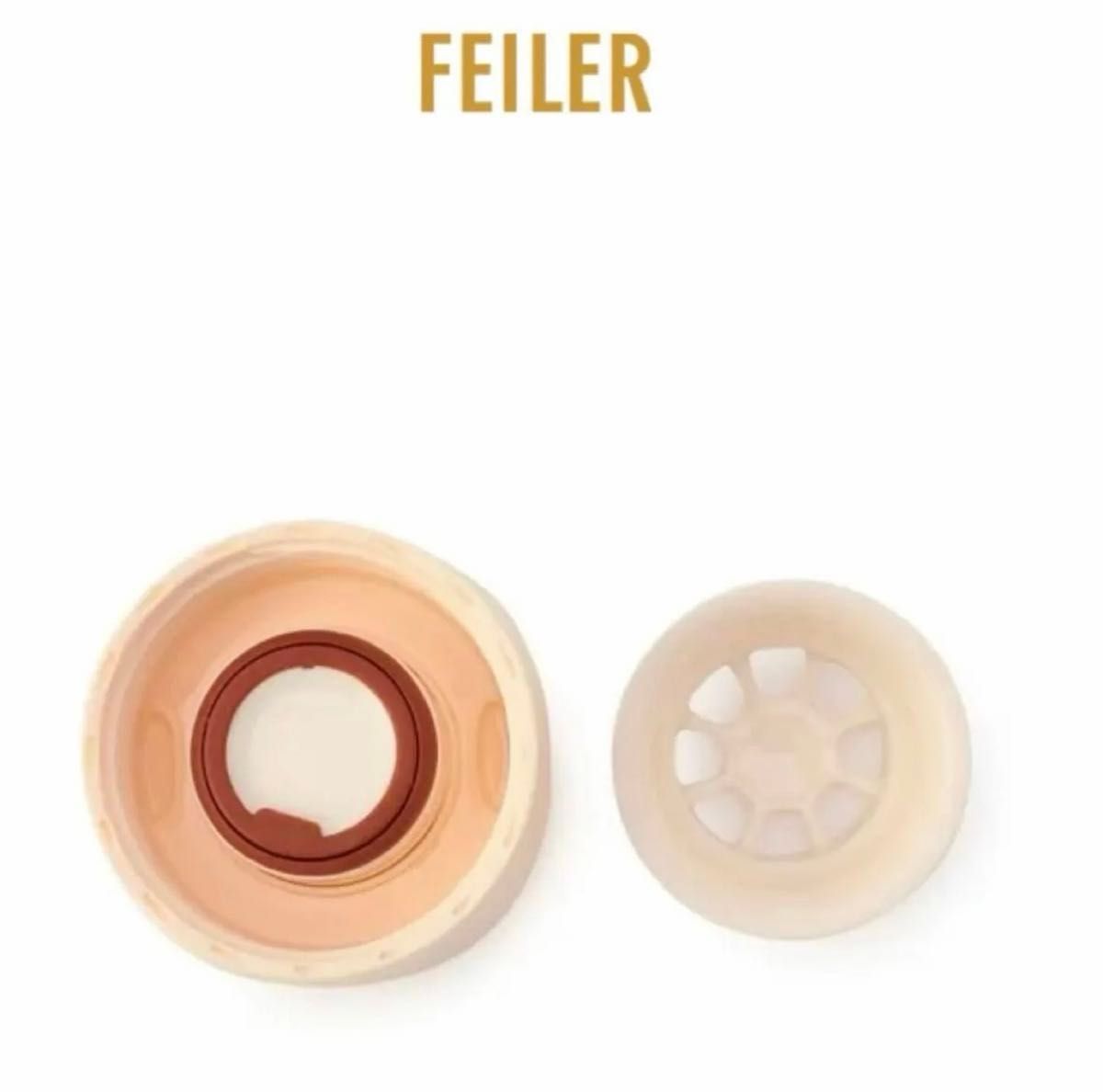 新品ショッパー付き FEILER ステンレスボトル ハイジ ベージュ 新品ショッパー付き FEILER ステンレスボトル ハイジ ベージュ