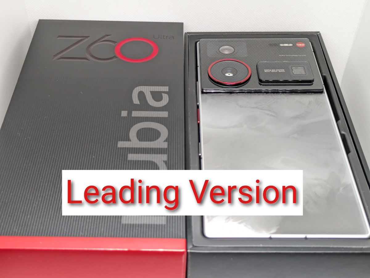 ZTE nubia Z60 Ultra Leading Version 12GB/256GB|Yahoo!フリマ ZTE nubia Z60 Ultra Leading Version 12GB/256GB|Yahoo!フリマ