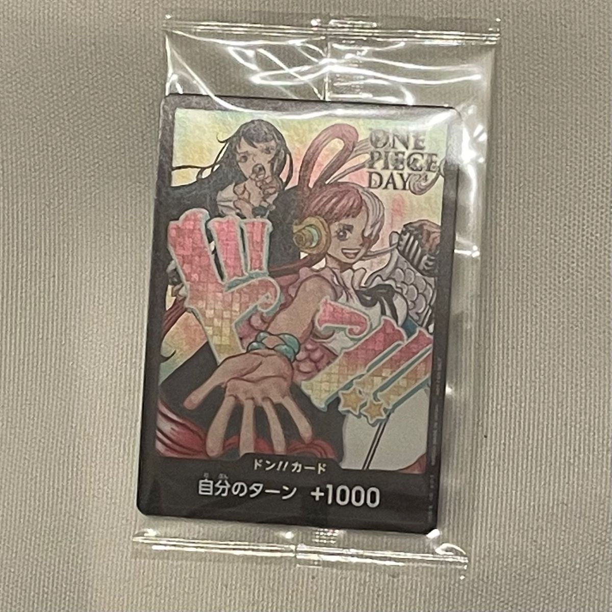 ONE PIECE DAY 入場特典 ウタ UTA ドン ado プロモカード ワンピ ONE PIECE DAY 入場特典 ウタ UTA ドン ado プロモカード ワンピ