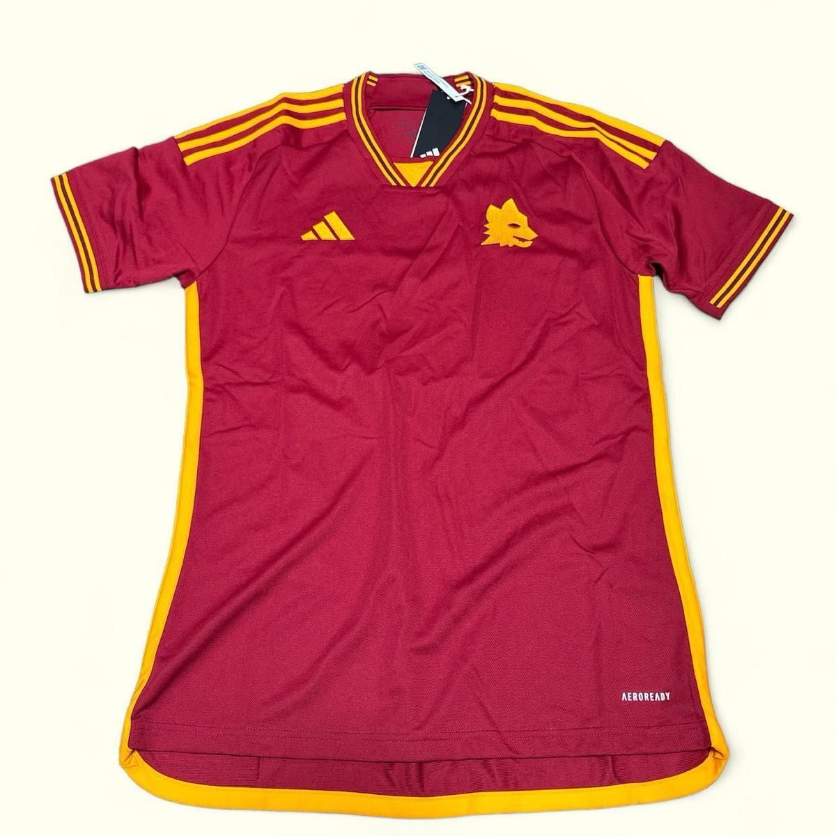 新品「Adidas/アディダス ASローマユニフォーム 23/24 ホーム 新品「Adidas/アディダス ASローマユニフォーム 23/24 ホーム