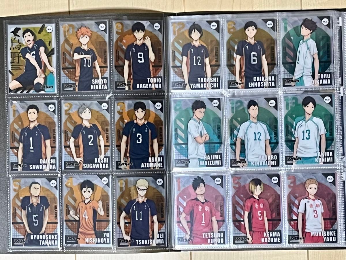 ハイキュー クリアカードコレクション1・2・3・4全174種 + BOX ハイキュー クリアカードコレクション1・2・3・4全174種 + BOX
