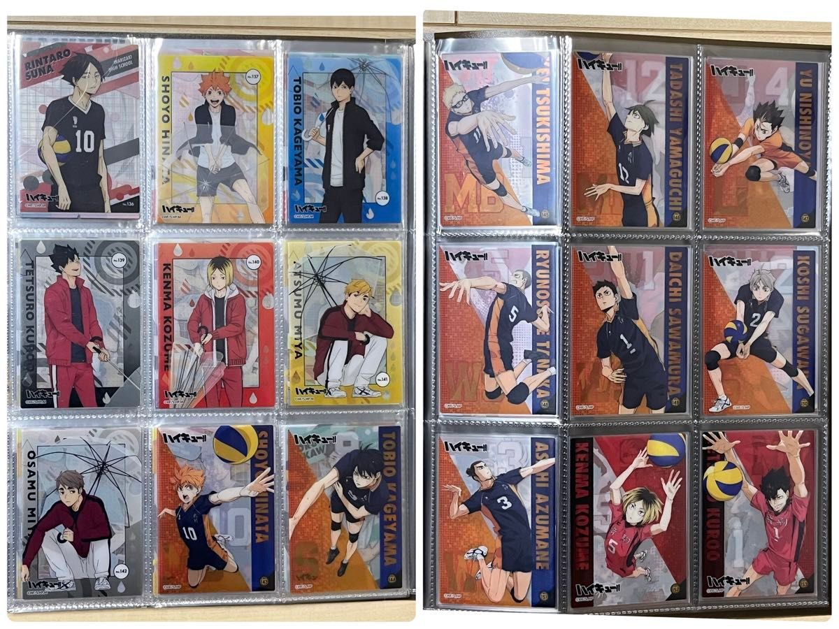 ハイキュー クリアカードコレクション1・2・3・4全174種 + BOX ハイキュー クリアカードコレクション1・2・3・4全174種 + BOX