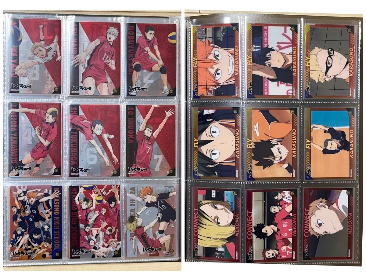 ハイキュー クリアカードコレクション1・2・3・4全174種 + BOX ハイキュー クリアカードコレクション1・2・3・4全174種 + BOX