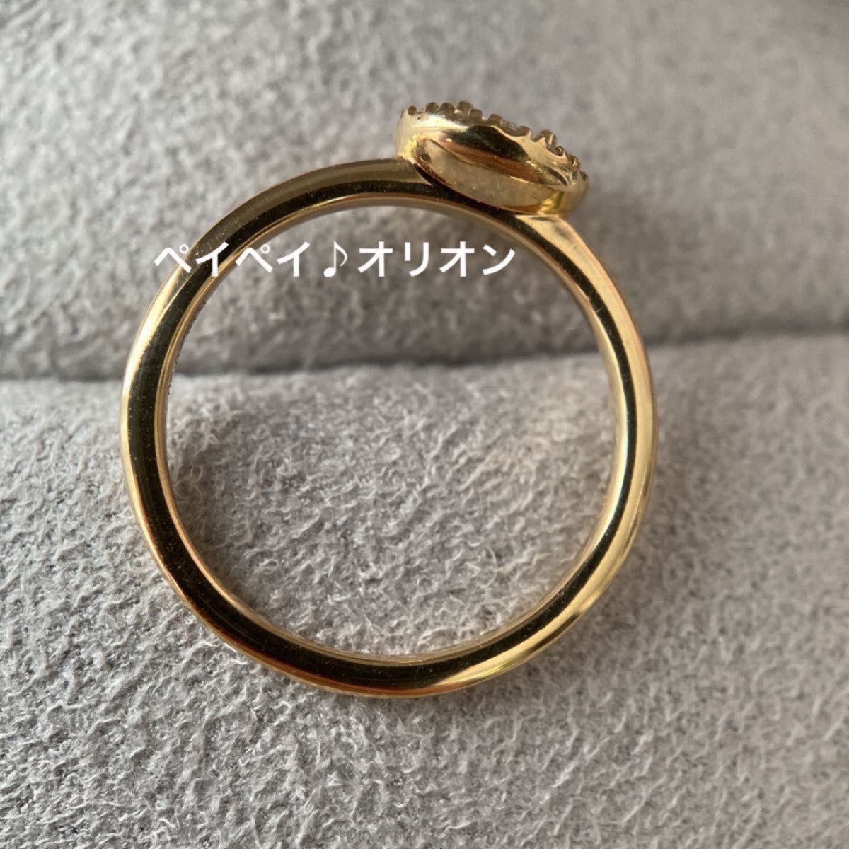 ベルシオラ bellesiora K18 ダイヤモンド リング 指輪 ベルシオラ bellesiora K18 ダイヤモンド リング 指輪