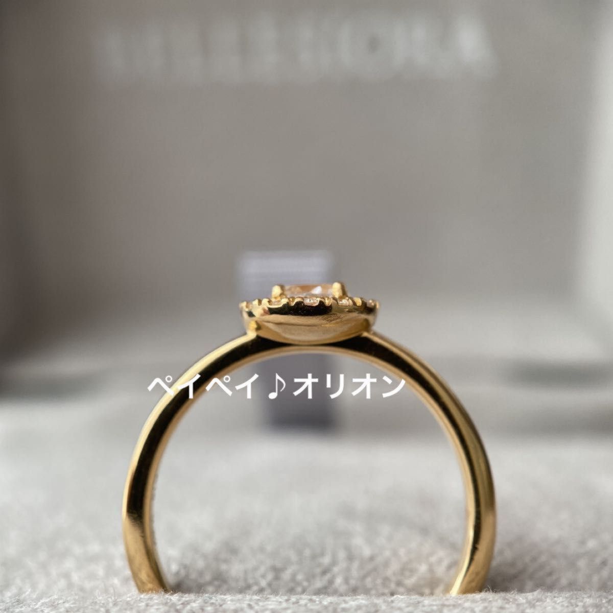 ベルシオラ bellesiora K18 ダイヤモンド リング 指輪 ベルシオラ bellesiora K18 ダイヤモンド リング 指輪