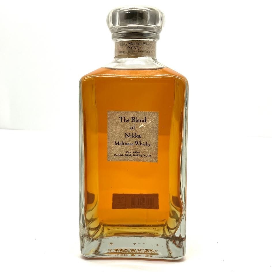 仙17【未開栓】ザ ブレンド オブ ニッカ モルトベース 45％ 660ml ウイスキー The Blend of Nikka Maltbase Whisky 古酒