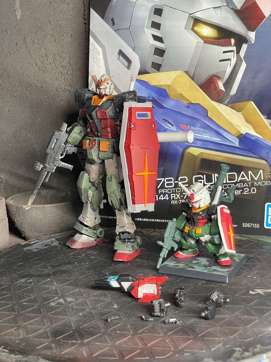RG RX78-2 ガンダム ver 2 0 【全塗装完成品】|Yahoo!フリマ RG RX78-2 ガンダム ver 2 0 【全塗装完成品】|Yahoo!フリマ