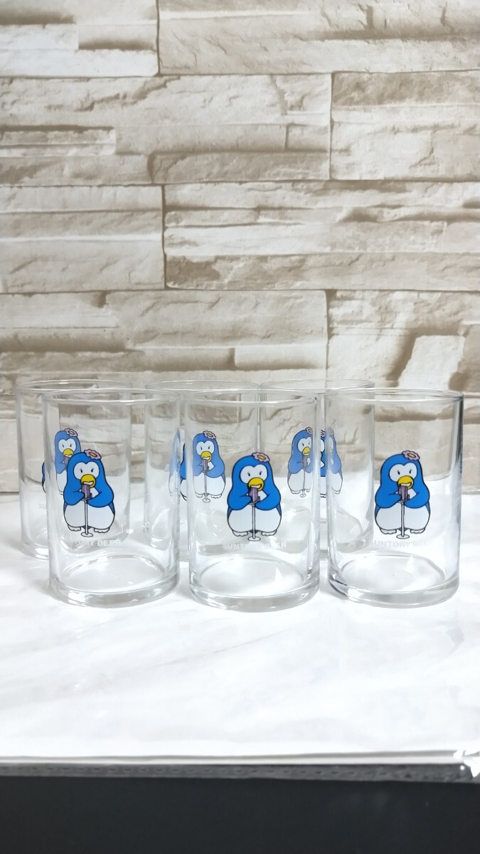【新品未使用】サントリー ペンギン グラス 6個セット【昭和レトロ】 Yahoo!オークション - 昭和レトロ サントリー ペンギン グラス 6