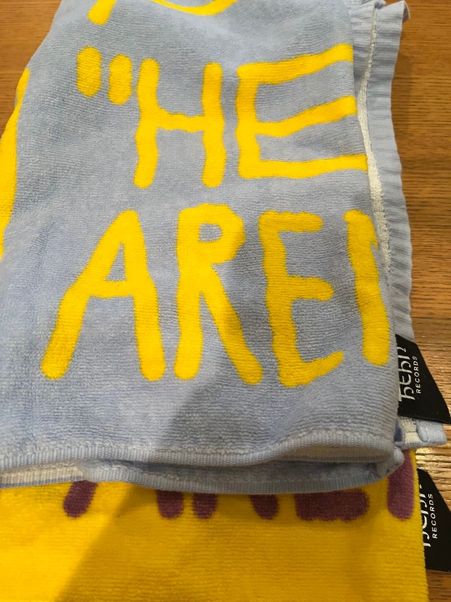 藤井風 HEATowel ツアータオル 黄色 水色 2枚 セット|Yahoo 藤井風 HEATowel ツアータオル 黄色 水色 2枚 セット|Yahoo